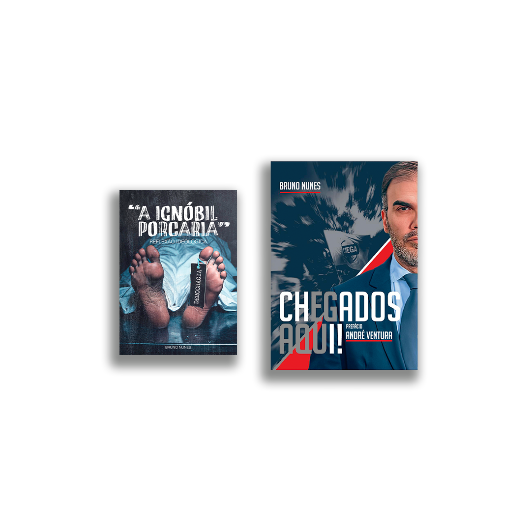 Pack CHEGADOS AQUI! + A ignóbil porcaria